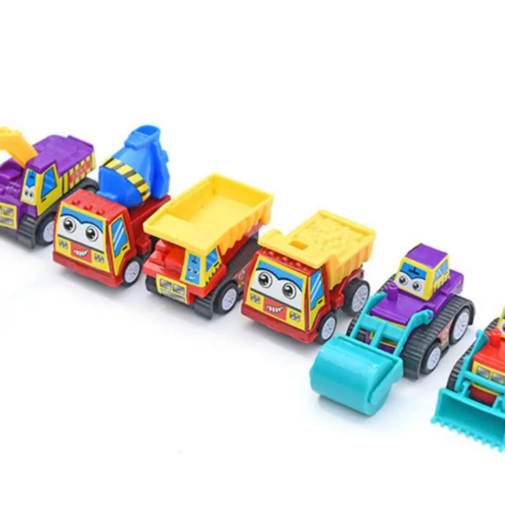 6Pcs Mini Engineering Vehicles Pull-Back Inertial Cars Early Educational Kids Fun Gift Car Set Bright Colors Safe Material
6Pcs Mini Engineering Vehicles Pull-Back Inertial Cars Early Educational Kids Fun Gift Car Set Bright Colors Safe Material
