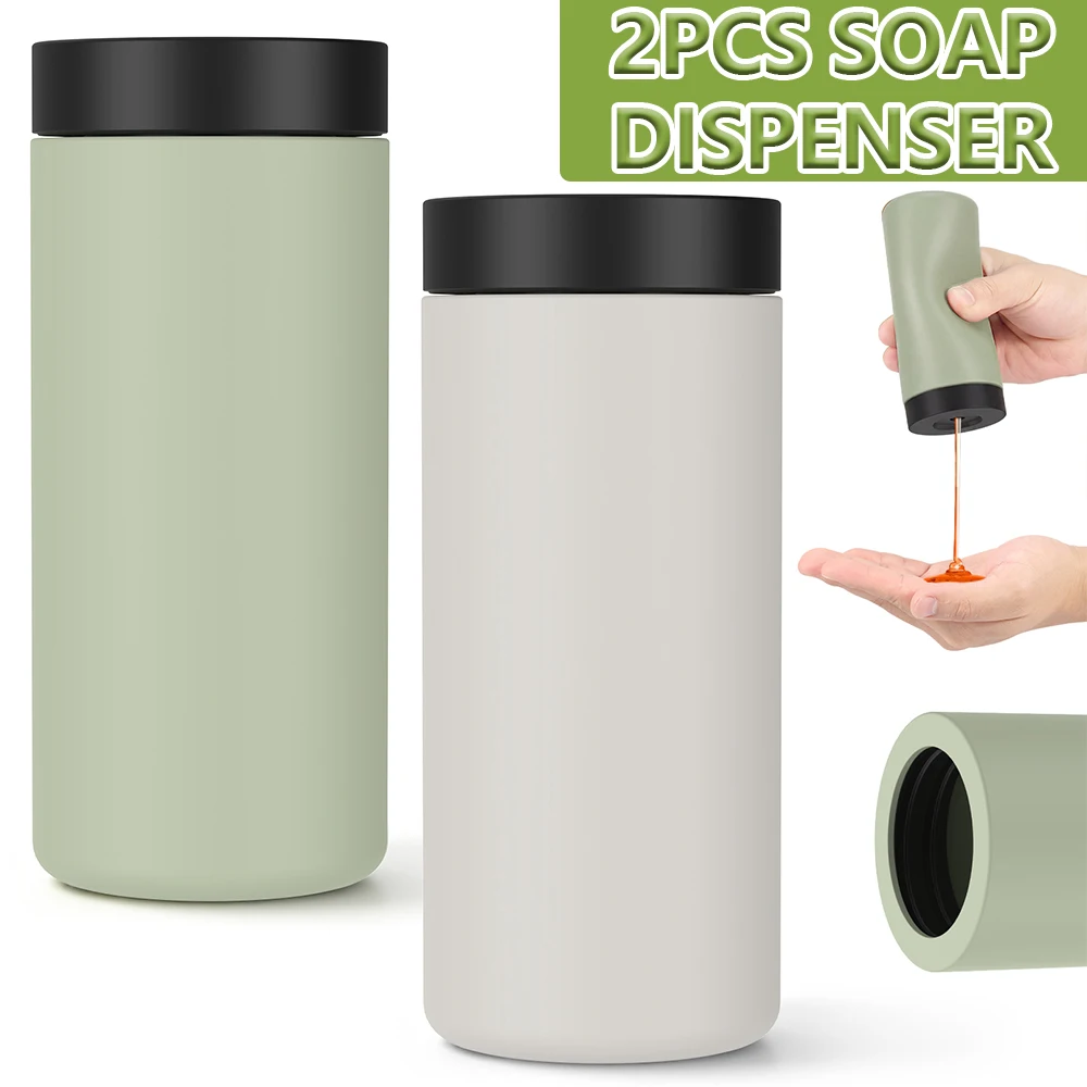 2Pcs Kitchen Sink Soap Dispenser 240ml Silicone Dish Soap Squeeze Bottle Hand Soap Shower Gel Lotion Storage Bottle for Bathroom
2Pcs Kitchen Sink Soap Dispenser 240ml Silicone Dish Soap Squeeze Bottle Hand Soap Shower Gel Lotion Storage Bottle for Bathroom