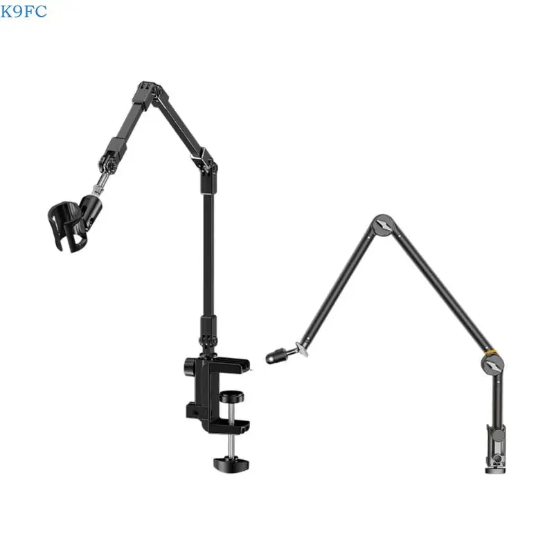 K9FC Compactly Desktop Microphone Arm Stand 360°Adjustable No Spring Mic Mount
K9FC Compactly Desktop Microphone Arm Stand 360°Adjustable No Spring Mic Mount
