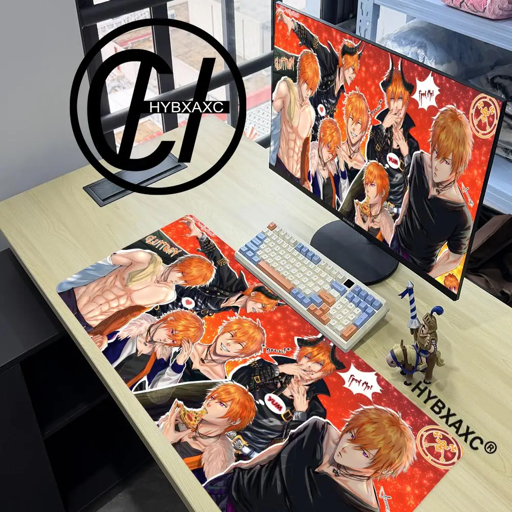 HD Game Obey Me Otome Sim Leviathan Mammon Satan Mouse Pad For Office Gaming And Keyboards Non-Slip Large Waterproof XAXC
HD Game Obey Me Otome Sim Leviathan Mammon Satan Mouse Pad For Office Gaming And Keyboards Non-Slip Large Waterproof XAXC