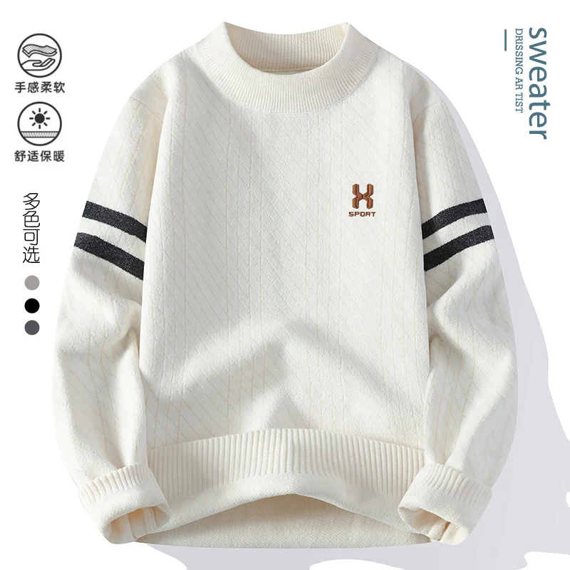 Men's wool pullovers Men's Sweater 2024 Autumn Solid color Half high collar mens Thick Warm Men Knitted Sweater full sizeM-4XL
Men's wool pullovers Men's Sweater 2024 Autumn Solid color Half high collar mens Thick Warm Men Knitted Sweater full sizeM-4XL