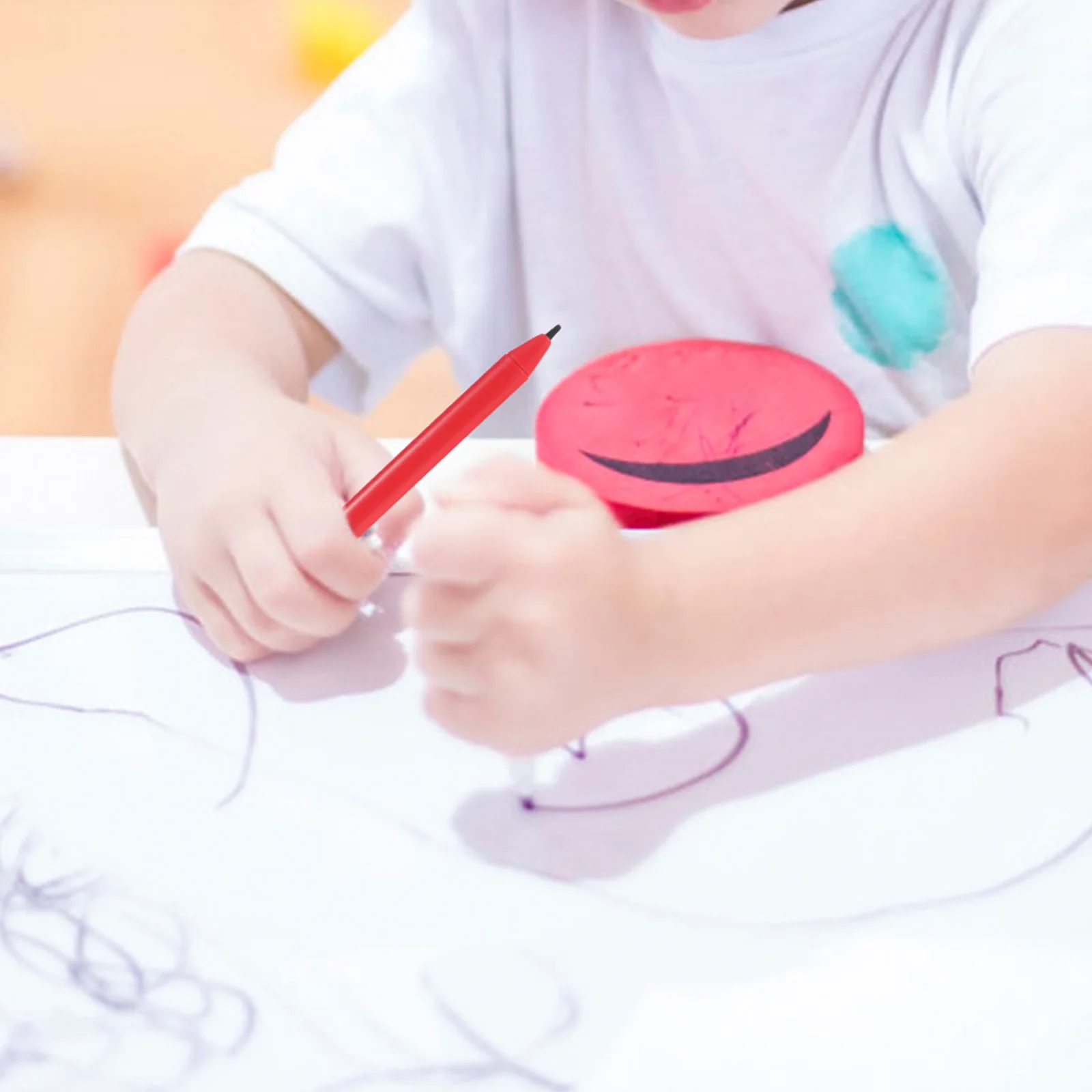 6 Pcs Drawing Board Pen Kids Toys Baby Painting Pens Lcd Drawing Board Pen Durable Plastic Material Writing Tablet Graffiti Toy
6 Pcs Drawing Board Pen Kids Toys Baby Painting Pens Lcd Drawing Board Pen Durable Plastic Material Writing Tablet Graffiti Toy