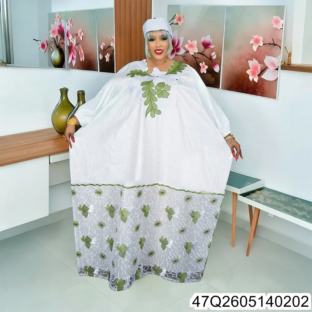 New 2026 African Plus-size Comfortable Embroidered Women's Solid Color Dress for Banquets 47Q26051402
New 2026 African Plus-size Comfortable Embroidered Women's Solid Color Dress for Banquets 47Q26051402