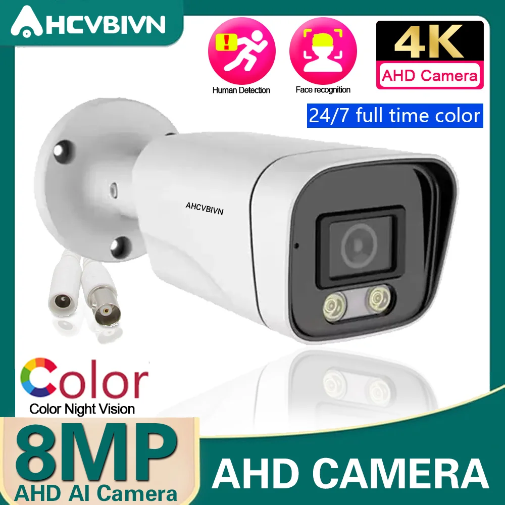 Street Outdoor 8MP 4K AHD CCTV Camera Weatherproof Video Security Surveillance Kit With Full Color Night Vision Email Alert
Street Outdoor 8MP 4K AHD CCTV Camera Weatherproof Video Security Surveillance Kit With Full Color Night Vision Email Alert