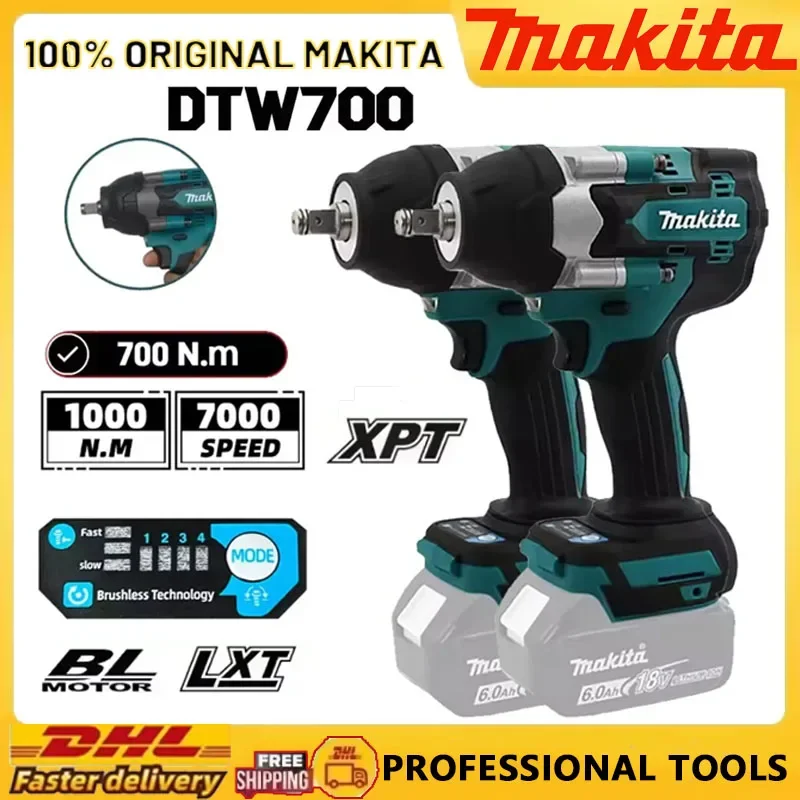 Makita Electric Wrench DTW700 Brushless Multi functional Rechargeable Lithium Battery Auto Repair High Torque Impact Wrench
Makita Electric Wrench DTW700 Brushless Multi functional Rechargeable Lithium Battery Auto Repair High Torque Impact Wrench