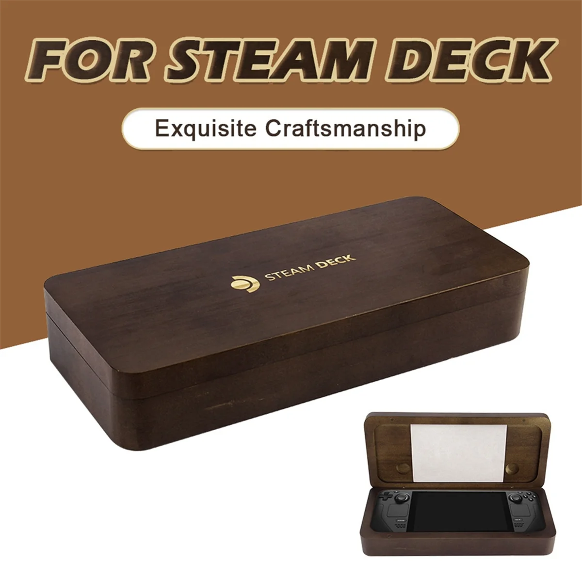 Magnetic Hard Storage Table Box Wooden Box Antidrop Shockproof Storage Case Bag For Steam Deck Game Console For Steam Deck
Magnetic Hard Storage Table Box Wooden Box Antidrop Shockproof Storage Case Bag For Steam Deck Game Console For Steam Deck