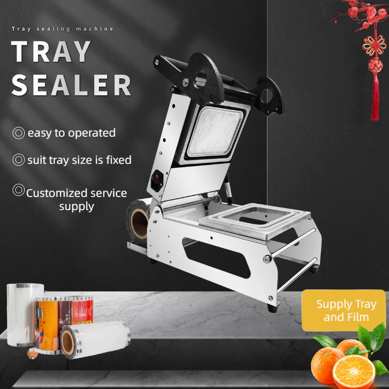 Fast Food Lunch Box Take Away Food Meal Plastic Aluminium Tray Sealing Machine Tray Sealer
Fast Food Lunch Box Take Away Food Meal Plastic Aluminium Tray Sealing Machine Tray Sealer