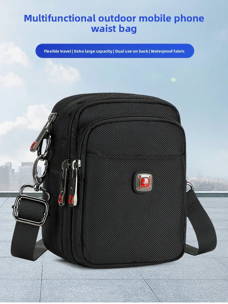 Casual Ox Cloth Single oulder Bag Men's Military Knife Sle Crossbody Waist Bag for Sports Leisure Activities
Casual Ox Cloth Single oulder Bag Men's Military Knife Sle Crossbody Waist Bag for Sports Leisure Activities