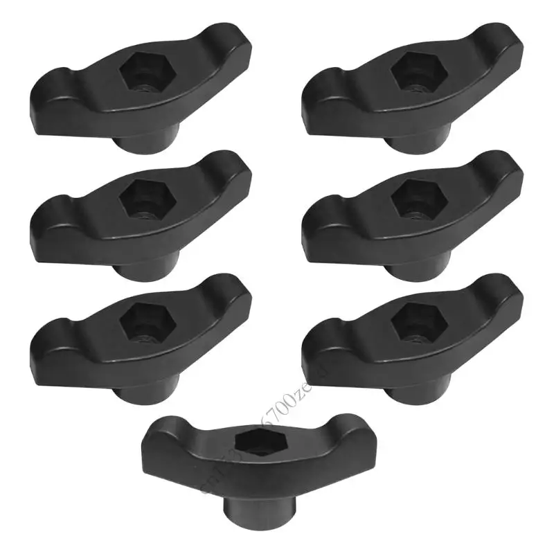7Pieces Knob Wing Lawn Mower Attachments Sturdy Replacements Knobs Tractor Components for Yard and Garden Machinery P9YB
7Pieces Knob Wing Lawn Mower Attachments Sturdy Replacements Knobs Tractor Components for Yard and Garden Machinery P9YB