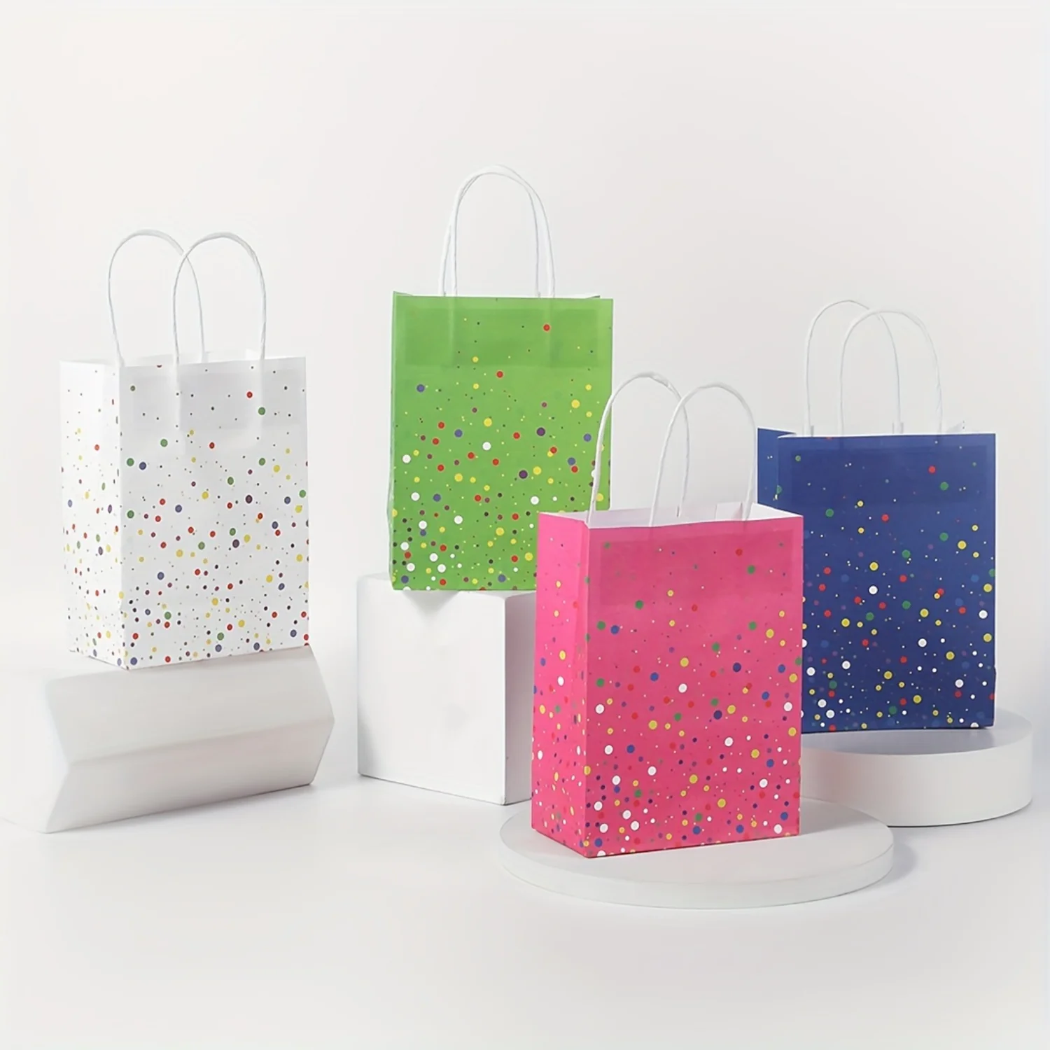 12pcs Colorful Dotted Small Gift Bags - Reusable, Handheld, Party Favor Containers - Perfect for Christmas, Birthday, Wedding, N
12pcs Colorful Dotted Small Gift Bags - Reusable, Handheld, Party Favor Containers - Perfect for Christmas, Birthday, Wedding, N