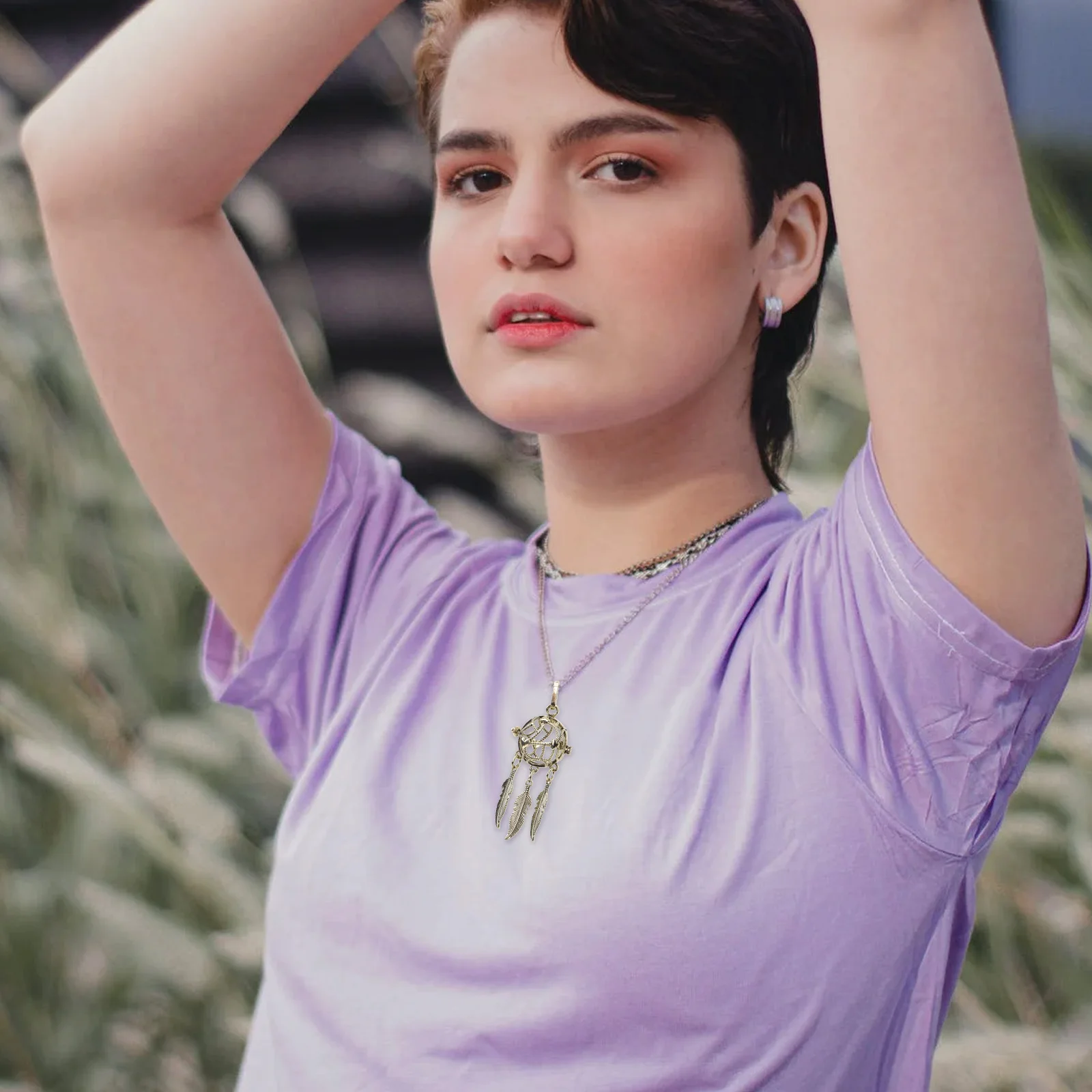 2Pcs Dreamcatcher Pendant Alloy Aromatherapy Container Jewelry Accessories for DIY Necklace Earrings Bracelet Charm Pills Balls
2Pcs Dreamcatcher Pendant Alloy Aromatherapy Container Jewelry Accessories for DIY Necklace Earrings Bracelet Charm Pills Balls