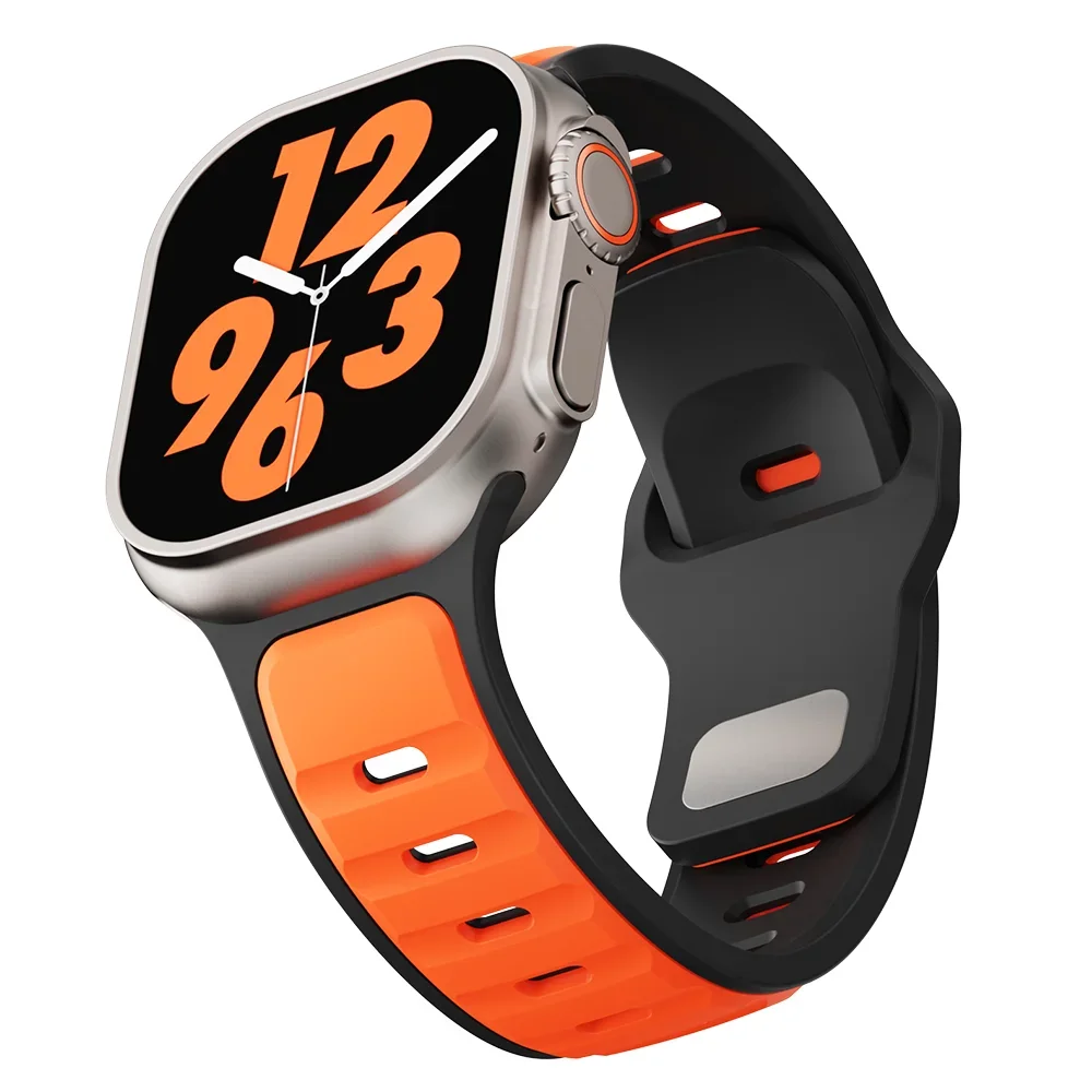 New Apple Watch Ultra Business Strap 49mm 46mm 45mm 44mm 42mm Buckle Sport Breathable Replacement Strap s10 s9 s8 SE 7 6 5 4 2 1
New Apple Watch Ultra Business Strap 49mm 46mm 45mm 44mm 42mm Buckle Sport Breathable Replacement Strap s10 s9 s8 SE 7 6 5 4 2 1
