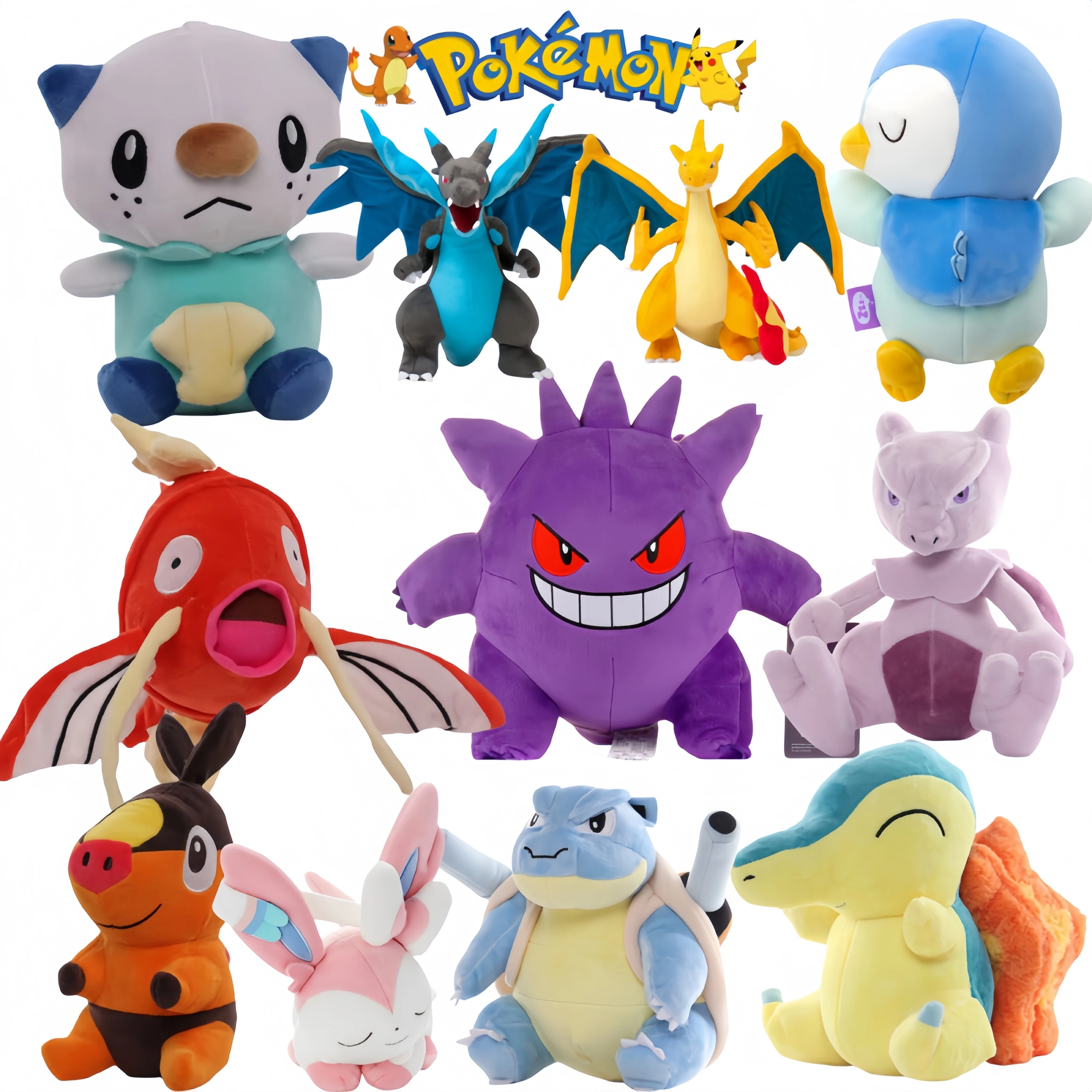 Pokemon Oshawott плюшевая игрушка Tepig Blastoise Пикачу ЧаризардXY Gengar Mewtwo Magikarp мягкая кукла Sylveon Piplup игрушка подарки для детей
Pokemon Oshawott плюшевая игрушка Tepig Blastoise Пикачу ЧаризардXY Gengar Mewtwo Magikarp мягкая кукла Sylveon Piplup игрушка подарки для детей