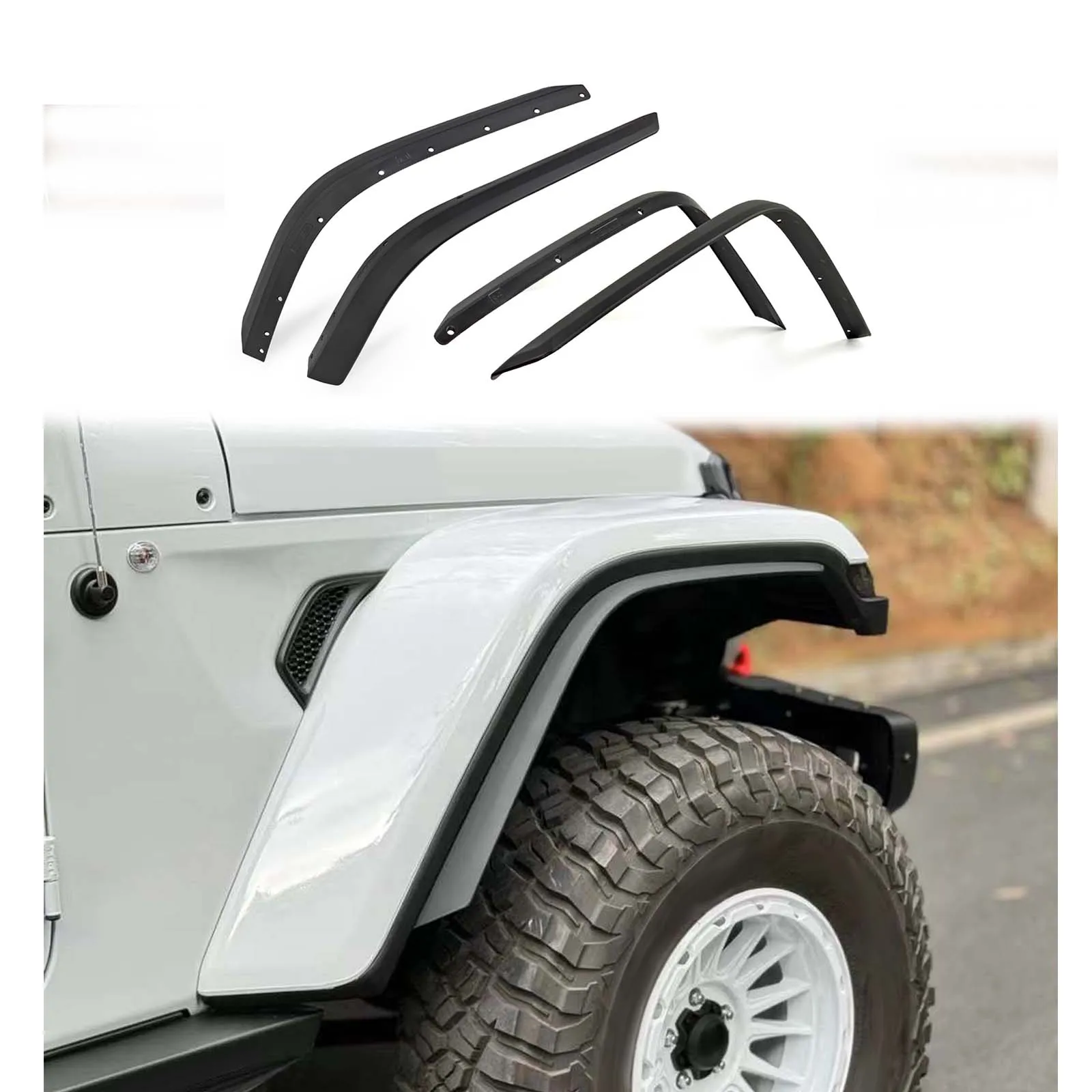 Maiker Offroad Fender Extension Trim For Jeep Wranger Gladiator Manufacture Accessories Fender Widening Trim
Maiker Offroad Fender Extension Trim For Jeep Wranger Gladiator Manufacture Accessories Fender Widening Trim