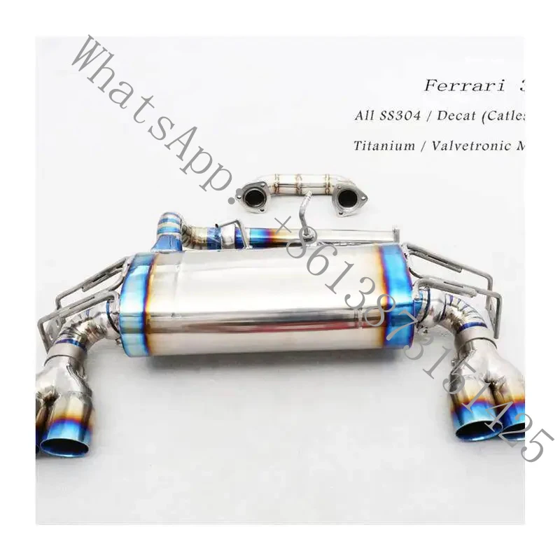 SF90/California/308/Roma Modified Valvetronic RES Header Middle Rear Section Exhaust Pipe Sound Blasting Street
SF90/California/308/Roma Modified Valvetronic RES Header Middle Rear Section Exhaust Pipe Sound Blasting Street