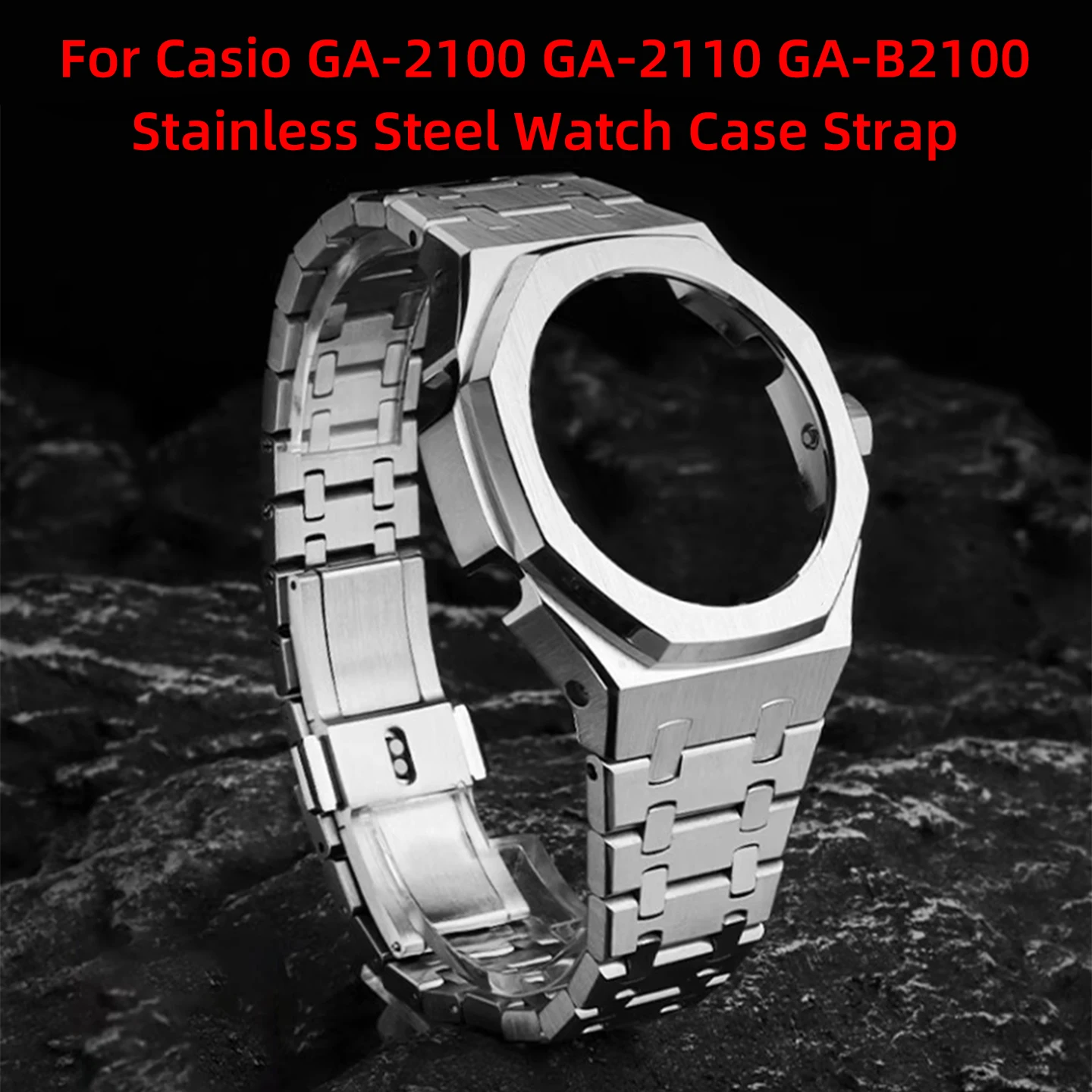 GA2100 Modified Kit For Casio G-SHOCK GA-2100 GA-2110 GA-B2100 men Solid Stainless Steel Watch Case Strap Metal replace Bracelet
GA2100 Modified Kit For Casio G-SHOCK GA-2100 GA-2110 GA-B2100 men Solid Stainless Steel Watch Case Strap Metal replace Bracelet