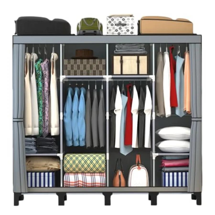 Non-Woven Wardrobe, No Tools Required, Capacity, Easy Assembly, Movable, Storage Rack, Waterproof, Dustproof, Stain Resistant,,
Non-Woven Wardrobe, No Tools Required, Capacity, Easy Assembly, Movable, Storage Rack, Waterproof, Dustproof, Stain Resistant,,