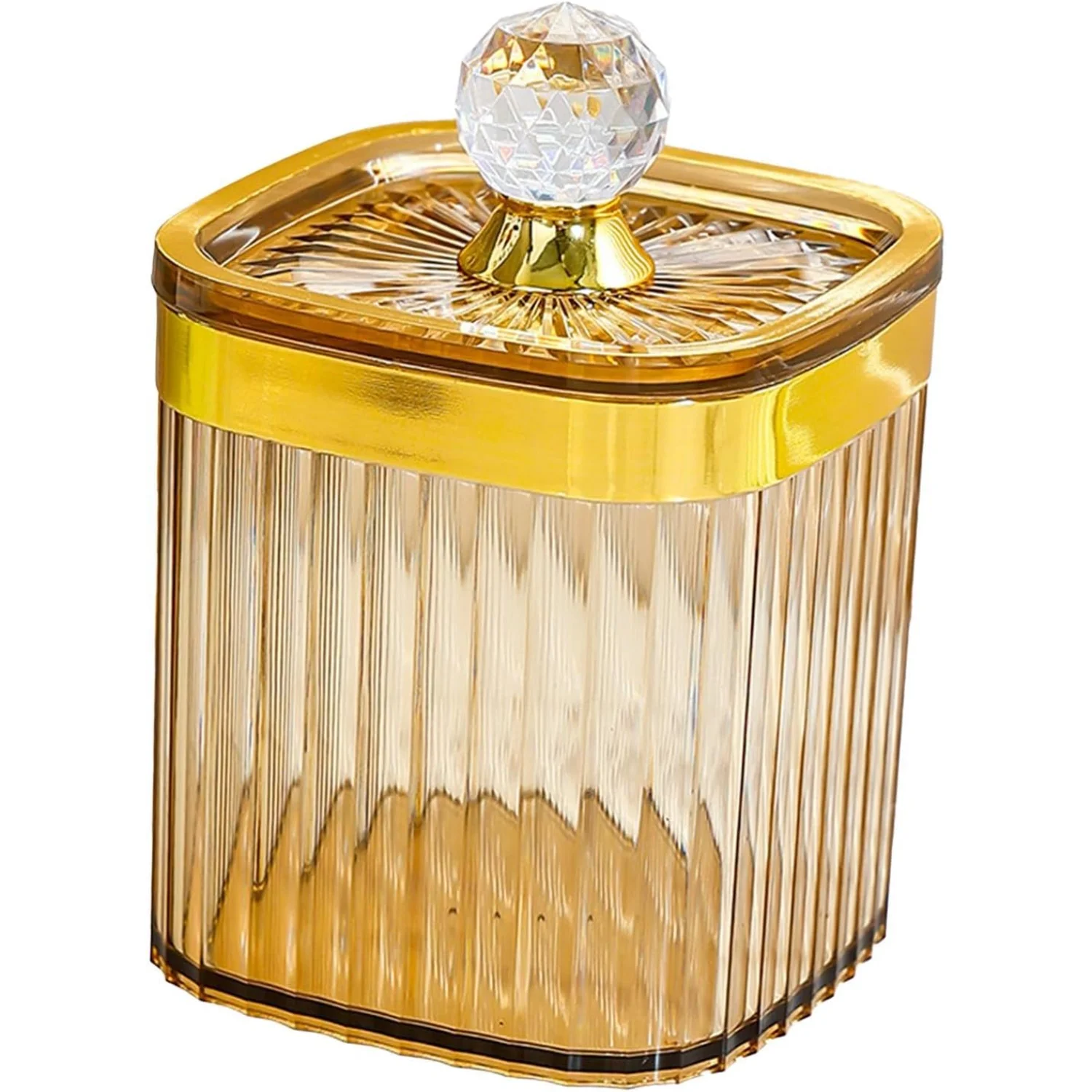 Food Jars, Food Containers with Airtight for Pasta, Cookies, Nuts, Coffee Beans, Cereal, Glass Canisters, Gold
Food Jars, Food Containers with Airtight for Pasta, Cookies, Nuts, Coffee Beans, Cereal, Glass Canisters, Gold