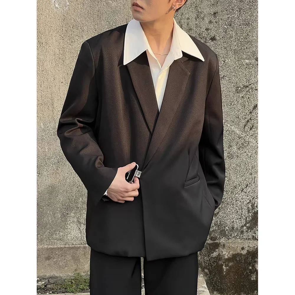 Casual Loose Men's Suits Set 2 Piece (Blazer+Pants) Fashion Notch Lapel One Button Daily Party Prom Male Customized Clothing
Casual Loose Men's Suits Set 2 Piece (Blazer+Pants) Fashion Notch Lapel One Button Daily Party Prom Male Customized Clothing