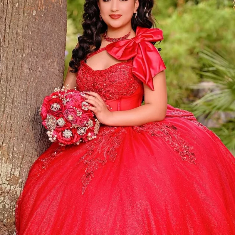 Customized Red Quinceanera Dresses Off the Shoulder sequin applique crystal Tull Long tail Vestido 15 Quinceanera
Customized Red Quinceanera Dresses Off the Shoulder sequin applique crystal Tull Long tail Vestido 15 Quinceanera