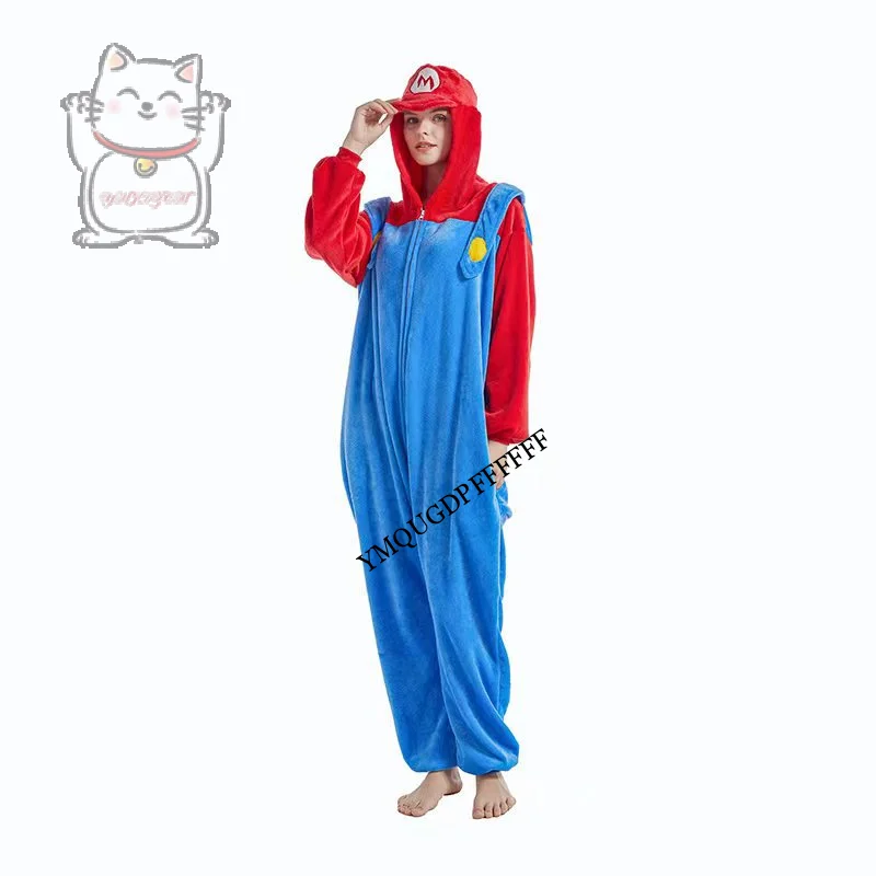 Anime Super Brothers Red and Green cosplay cute jumpsuit for Halloween carnival night
Anime Super Brothers Red and Green cosplay cute jumpsuit for Halloween carnival night