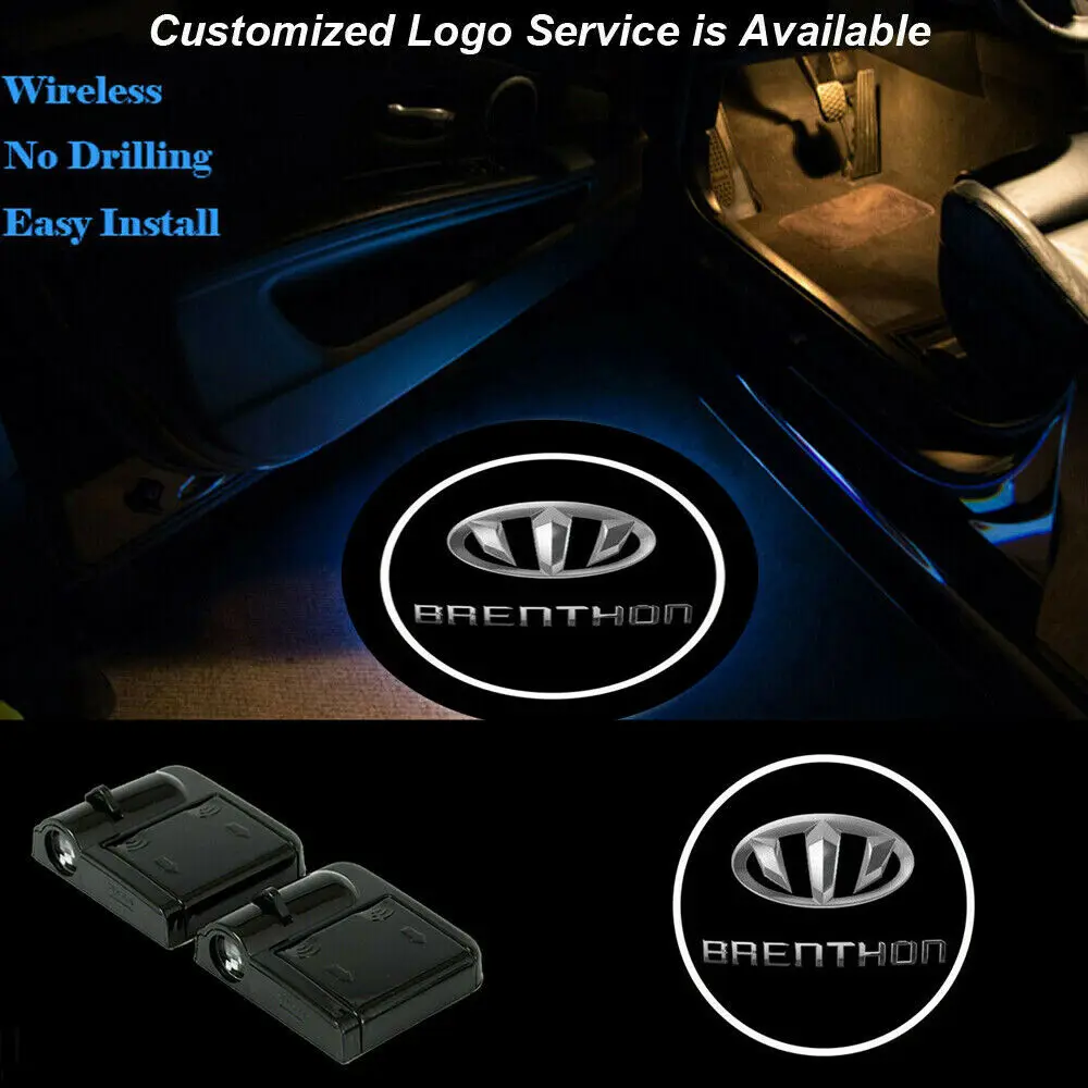 2pcs Wireless LED Car Welcome Light Door Courtesy Laser Projector For BRENTHON
2pcs Wireless LED Car Welcome Light Door Courtesy Laser Projector For BRENTHON
