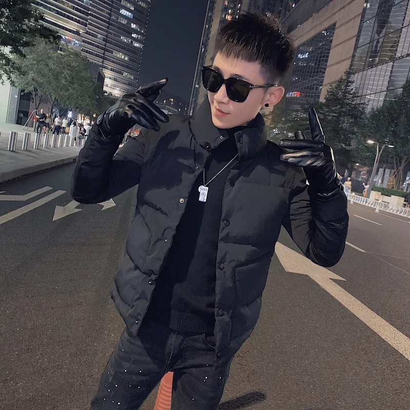 Slim Fit Cotton Jaet for Men Winter Warm Stand Collar down Filling S Size Youth Casual Sle ort Length Button Closure
Slim Fit Cotton Jaet for Men Winter Warm Stand Collar down Filling S Size Youth Casual Sle ort Length Button Closure