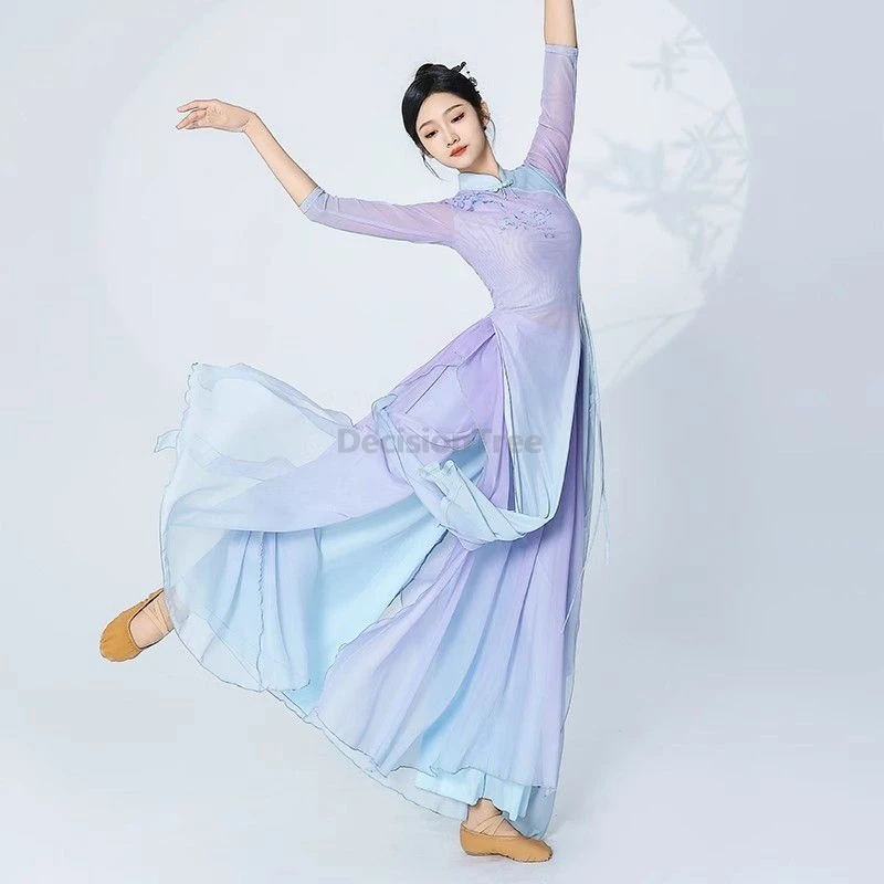 2025 classical dancing gradient gauze chinese qipao costume fairy temperameny improved qipao top graceful versatile pants skirt
2025 classical dancing gradient gauze chinese qipao costume fairy temperameny improved qipao top graceful versatile pants skirt
