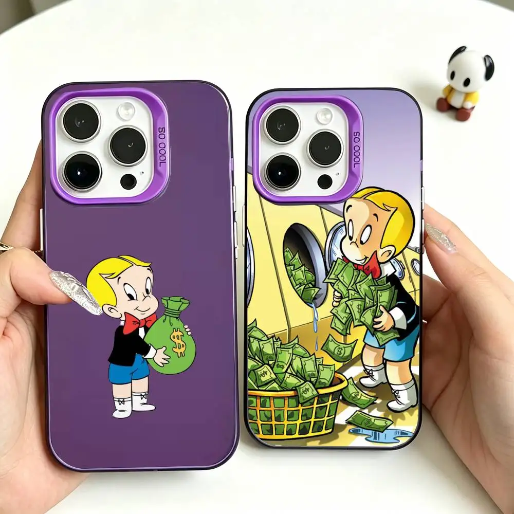 Money Boy R-Richie rich-RR Phone Case For iPhone 17,16,15,14,13,12,11 Plus,Pro Max,XS,Colorful Silver Cover
Money Boy R-Richie rich-RR Phone Case For iPhone 17,16,15,14,13,12,11 Plus,Pro Max,XS,Colorful Silver Cover