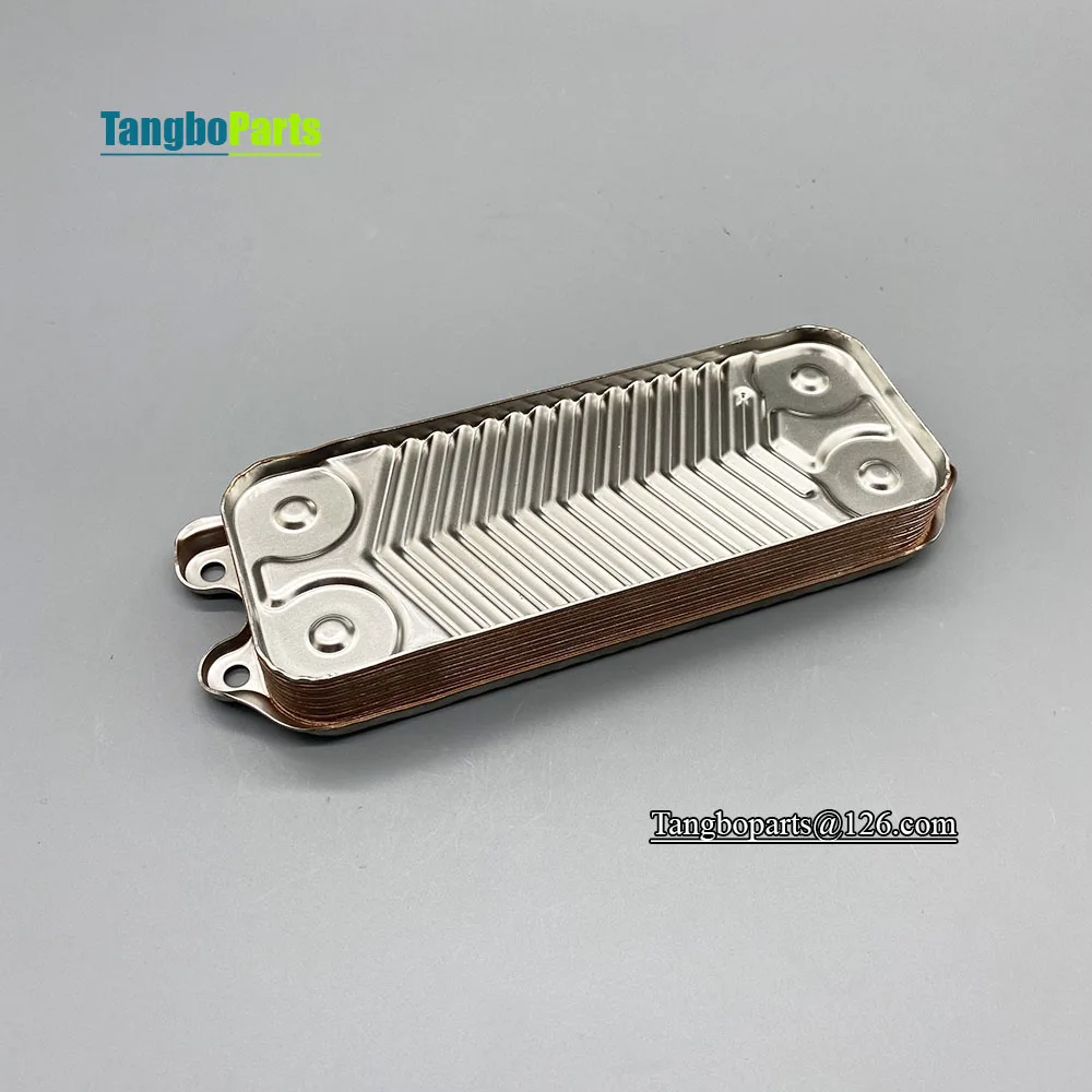 Gas Boilers Spare Parts Secondary Heat Exchanger Parallel Flow 12-Plates Plate Exchanger For Vaillant Gas Boilers Replace
Gas Boilers Spare Parts Secondary Heat Exchanger Parallel Flow 12-Plates Plate Exchanger For Vaillant Gas Boilers Replace