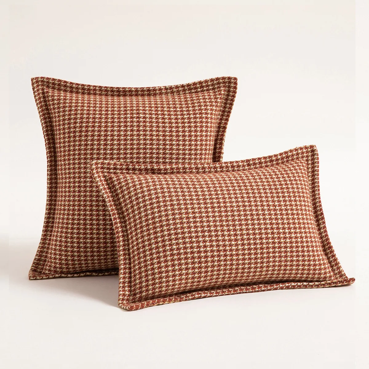 Inyahome Houndstooth Jacquard Set of 2 Pillowcase Geometric Home Decor Cushion Covers 30x50cm 45x45cm 50x50cm Luxury Pillowcases
Inyahome Houndstooth Jacquard Set of 2 Pillowcase Geometric Home Decor Cushion Covers 30x50cm 45x45cm 50x50cm Luxury Pillowcases
