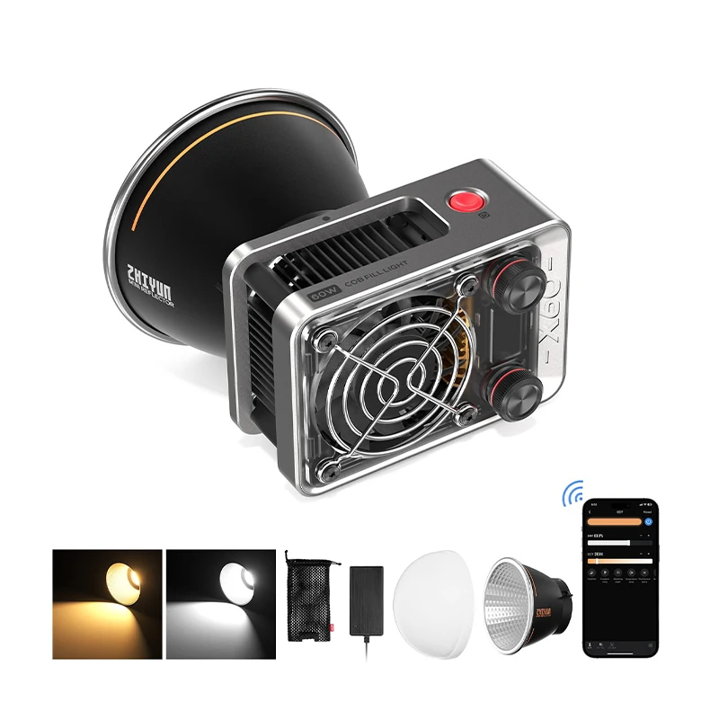 ZHIYUN Molus X60 двухцветный стандарт 60 Вт светодиодный светильник для видеосъемки фотографическое освещение светодиодные видеолампы для фотографии
ZHIYUN Molus X60 двухцветный стандарт 60 Вт светодиодный светильник для видеосъемки фотографическое освещение светодиодные видеолампы для фотографии