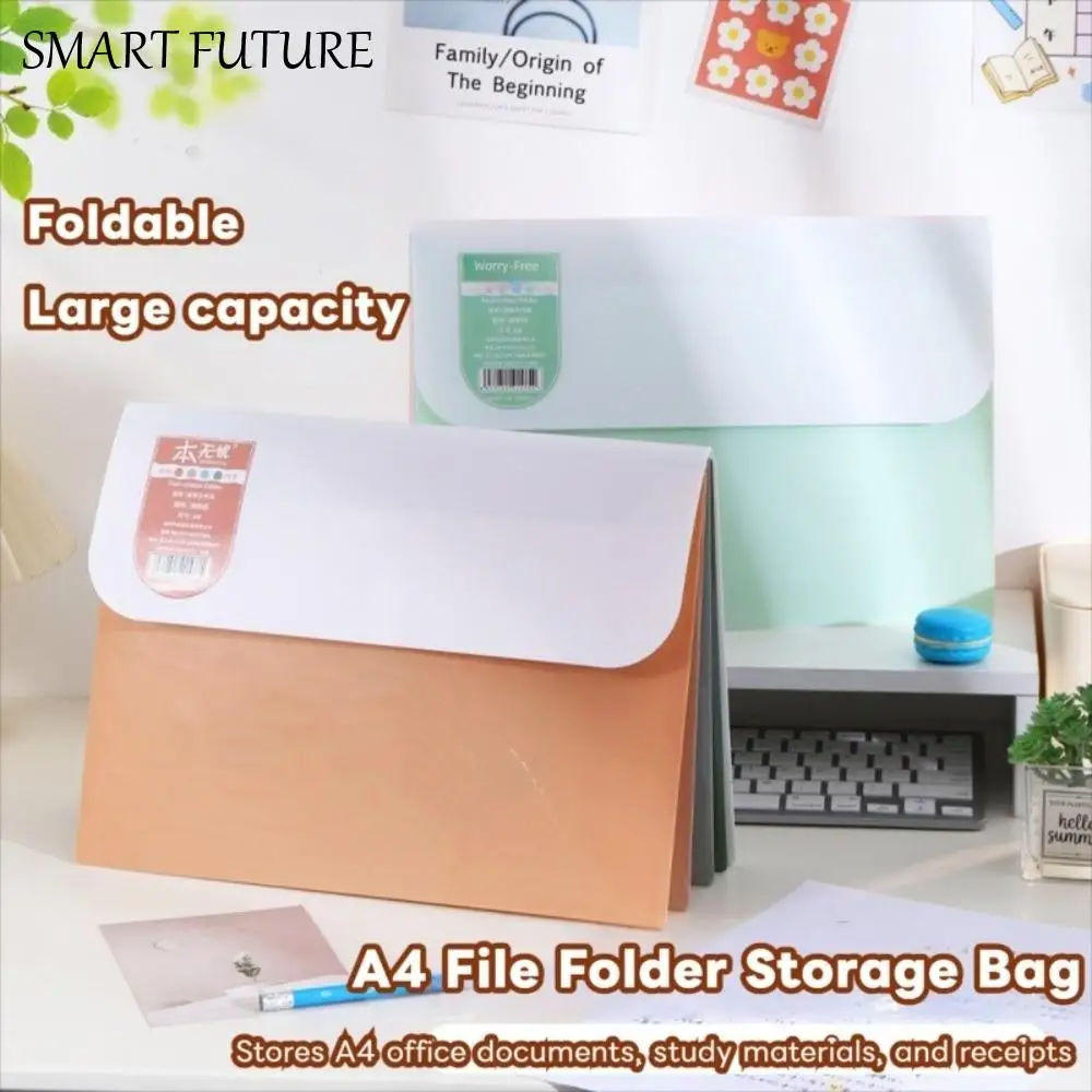 5 Layers A4 File Folder Storage Bag Large Capacity Thickened Portable Documents Bag Protective Waterproof Plastic File Organizer
5 Layers A4 File Folder Storage Bag Large Capacity Thickened Portable Documents Bag Protective Waterproof Plastic File Organizer