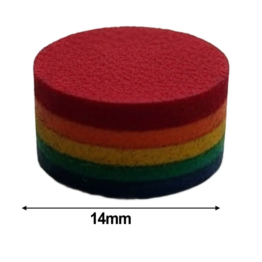 6-Layer Leather Pool Cue Tip 14mm 2pcs Set Optimized for Spin Control Stability and Consistent Contact on Cue Balls
6-Layer Leather Pool Cue Tip 14mm 2pcs Set Optimized for Spin Control Stability and Consistent Contact on Cue Balls