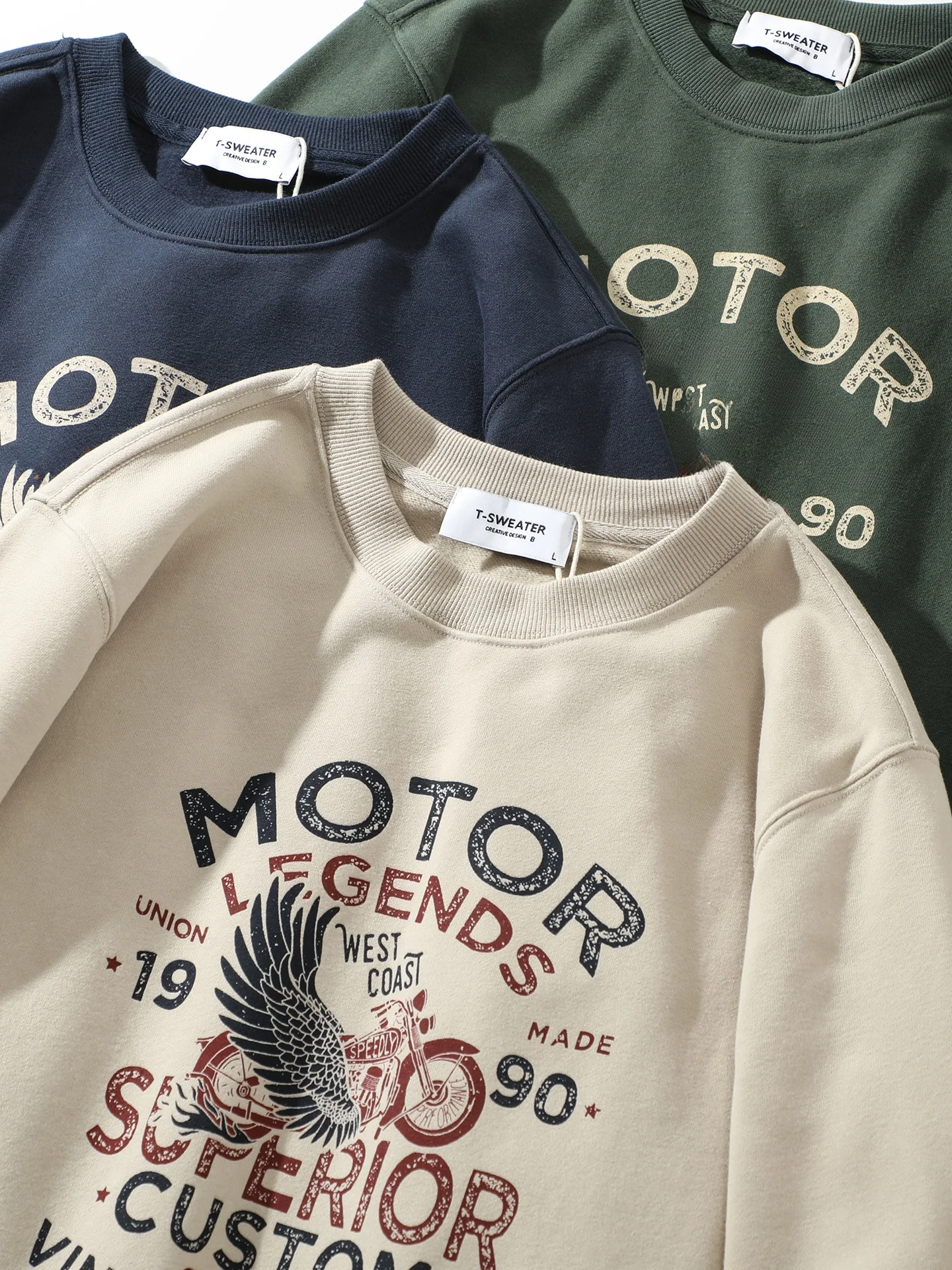 Мужской свитшот из плотного хлопка с длинным рукавом, винтажный американский стиль, весна-осень, свободный крой, универсальный, с принтом
Мужской свитшот из плотного хлопка с длинным рукавом, винтажный американский стиль, весна-осень, свободный крой, универсальный, с принтом