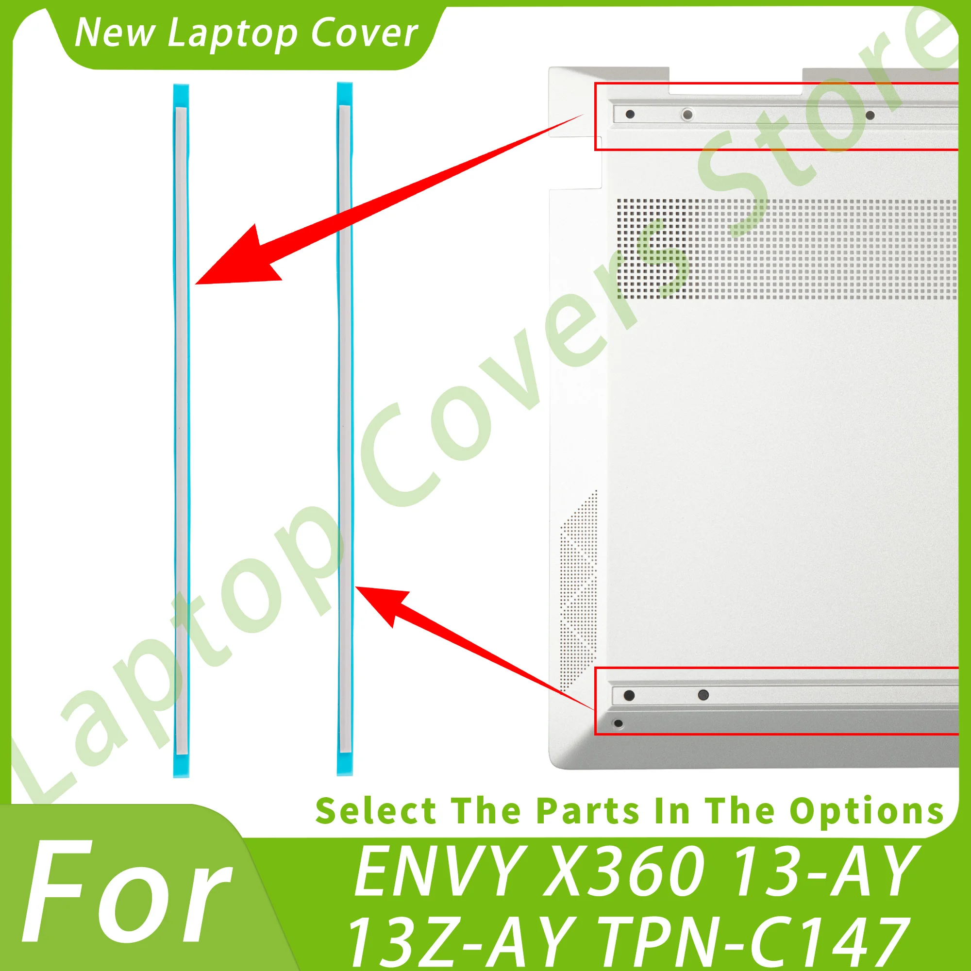 НОВЫЕ резиновые ножки на нижнем корпусе для ENVY X360 13-AY 13Z-AY TPN-C147, аксессуары для ремонта, коричневый/серебристый
НОВЫЕ резиновые ножки на нижнем корпусе для ENVY X360 13-AY 13Z-AY TPN-C147, аксессуары для ремонта, коричневый/серебристый
