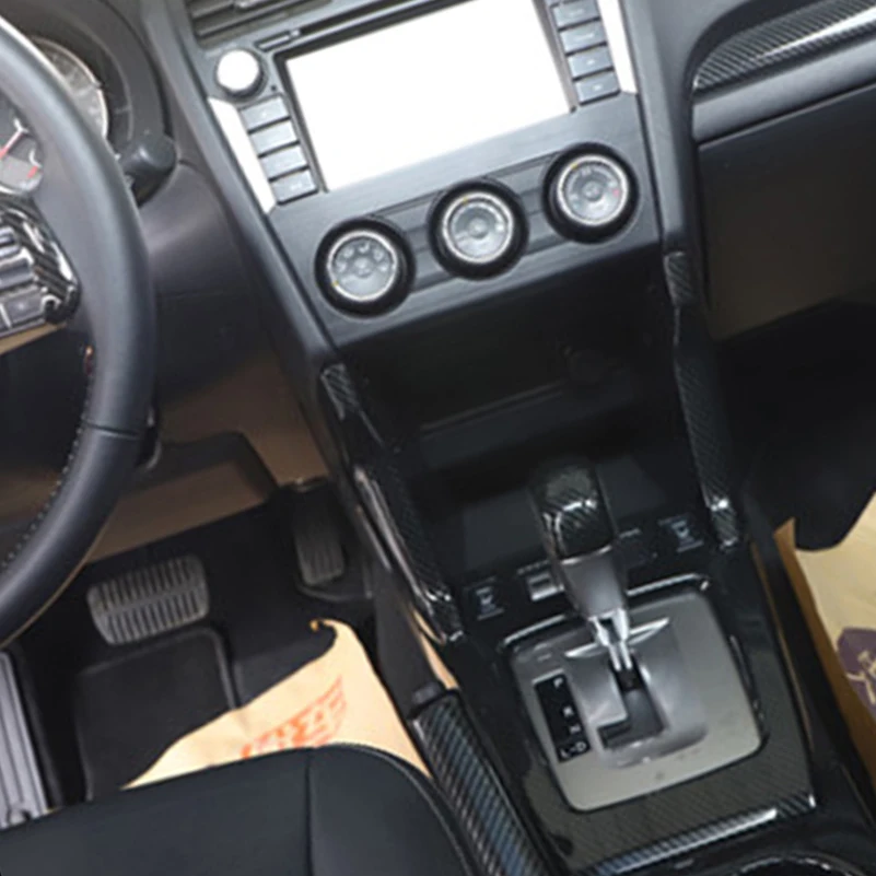 For Subaru Forester 2013-2017 Carbon Pattern Gear Shift Panel Cover Trim Car Styling Decoration Accessory
For Subaru Forester 2013-2017 Carbon Pattern Gear Shift Panel Cover Trim Car Styling Decoration Accessory