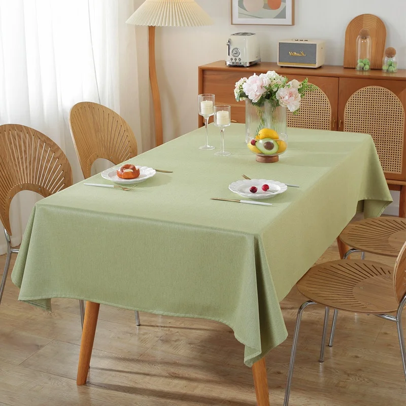 Modern Minimalist Solid Polyester Tablecloth Rectangular Water&Stain Resistant Dining Tabletop Cover Coffee Tea Tabletop Colths
Modern Minimalist Solid Polyester Tablecloth Rectangular Water&Stain Resistant Dining Tabletop Cover Coffee Tea Tabletop Colths
