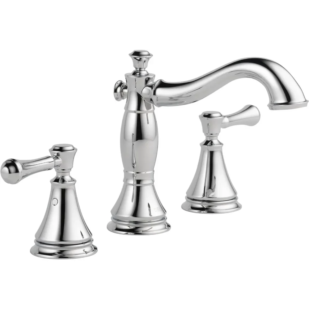 Faucet Widespread Bathroom Faucet Chrome, Bathroom Faucet 3 Hole, Bathroom Sink Faucet, Metal Drain Assembly, Chrome
Faucet Widespread Bathroom Faucet Chrome, Bathroom Faucet 3 Hole, Bathroom Sink Faucet, Metal Drain Assembly, Chrome