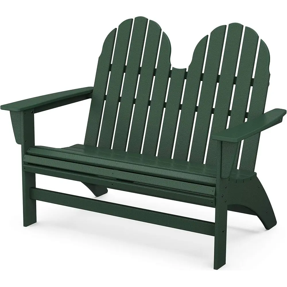 2 Person Curved Back Outdoor Garden Bench - Durable HDPE Patio Furniture - 48 Inch Wide for Decks, Porches & Backyards
2 Person Curved Back Outdoor Garden Bench - Durable HDPE Patio Furniture - 48 Inch Wide for Decks, Porches & Backyards