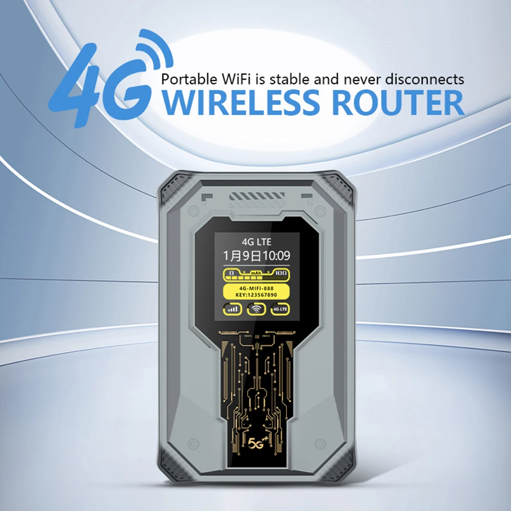 Карманный Wi-Fi-маршрутизатор емкостью 150 Мбит/с со слотом для SIM-карты, 4000 мАч, беспроводной маршрутизатор 4G LTE, портативный Wi-Fi-модем 4G LTE для ноутбука, планшетного ПК
Карманный Wi-Fi-маршрутизатор емкостью 150 Мбит/с со слотом для SIM-карты, 4000 мАч, беспроводной маршрутизатор 4G LTE, портативный Wi-Fi-модем 4G LTE для ноутбука, планшетного ПК