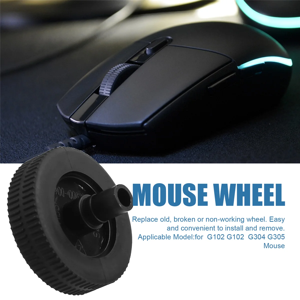 CMB-pMouse Wheel Запасные части Пластиковый шкив для мыши Колесо прокрутки для G102 G102 Hero G304 G305 Ремонт мыши
CMB-pMouse Wheel Запасные части Пластиковый шкив для мыши Колесо прокрутки для G102 G102 Hero G304 G305 Ремонт мыши