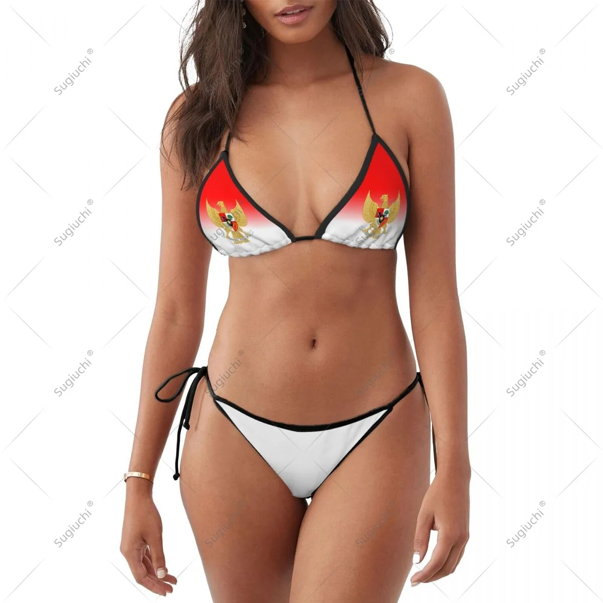 Women Girls Bikini Indonesia Flag Swimsuit Sets Three Point Beachwear Swimming Bathing Beach Party Suits Sexy Mujer
Women Girls Bikini Indonesia Flag Swimsuit Sets Three Point Beachwear Swimming Bathing Beach Party Suits Sexy Mujer