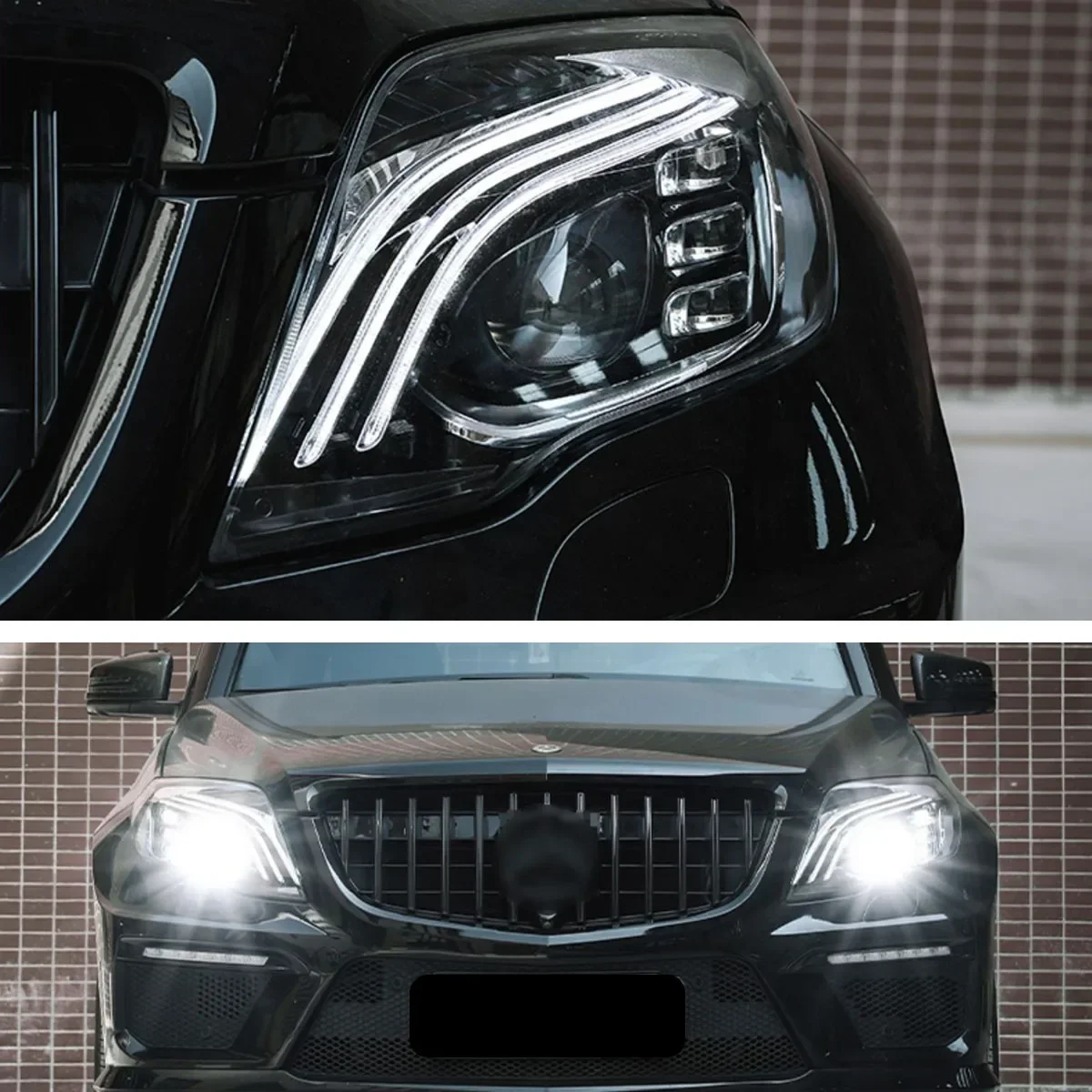 TYPY Новый светодиодный налобный фонарь, обновленный, модифицированный для Benz GLK X204, фары 2013-2015, налобный фонарь с динамическим сигналом, автоаксессуары
TYPY Новый светодиодный налобный фонарь, обновленный, модифицированный для Benz GLK X204, фары 2013-2015, налобный фонарь с динамическим сигналом, автоаксессуары