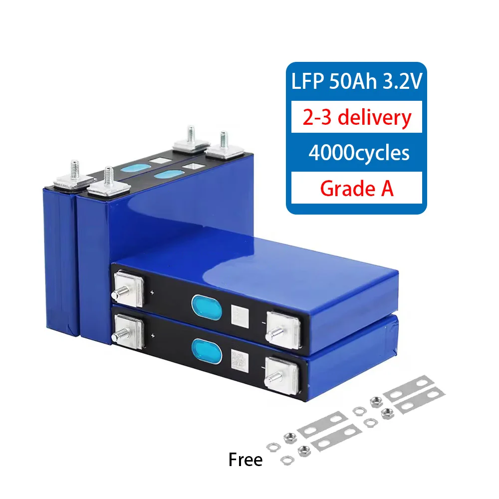 Gotion 4pcs/lot Original Guoxuan 3.2V 52Ah Lifepo4 Battery 4000cycles 3C Rate Electric Forklifts Cell Lifepo4 Golf Cart DIY 12V
Gotion 4pcs/lot Original Guoxuan 3.2V 52Ah Lifepo4 Battery 4000cycles 3C Rate Electric Forklifts Cell Lifepo4 Golf Cart DIY 12V