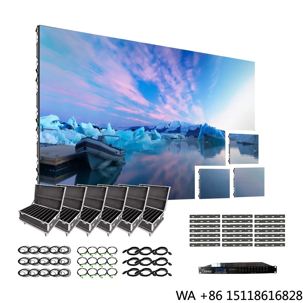 Chipshow P2.6 2.6Mm Turnkey Led Video Wall System Package Indoor Curved Rental Display Exhibition Booth Stage Screen Panel
Chipshow P2.6 2.6Mm Turnkey Led Video Wall System Package Indoor Curved Rental Display Exhibition Booth Stage Screen Panel