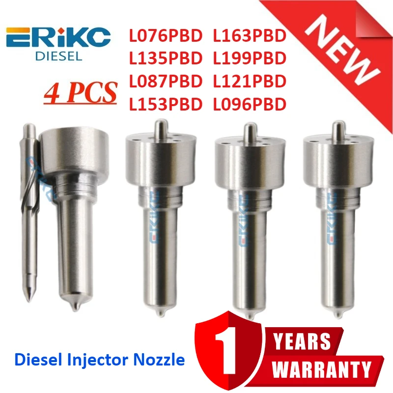 4PCS Diesel Injector Nozzle L076PBD L163PBD L135PBD L199PBD for Sprayer L087PBD L121PBD L153PBD L096PBD Oil Spray
4PCS Diesel Injector Nozzle L076PBD L163PBD L135PBD L199PBD for Sprayer L087PBD L121PBD L153PBD L096PBD Oil Spray