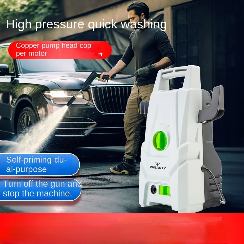 New Car Wash Machine 1400W Portable Cleaning Machine Household 220V High-pressure Water Gun Maximum Flow Rate of 8L/min
New Car Wash Machine 1400W Portable Cleaning Machine Household 220V High-pressure Water Gun Maximum Flow Rate of 8L/min