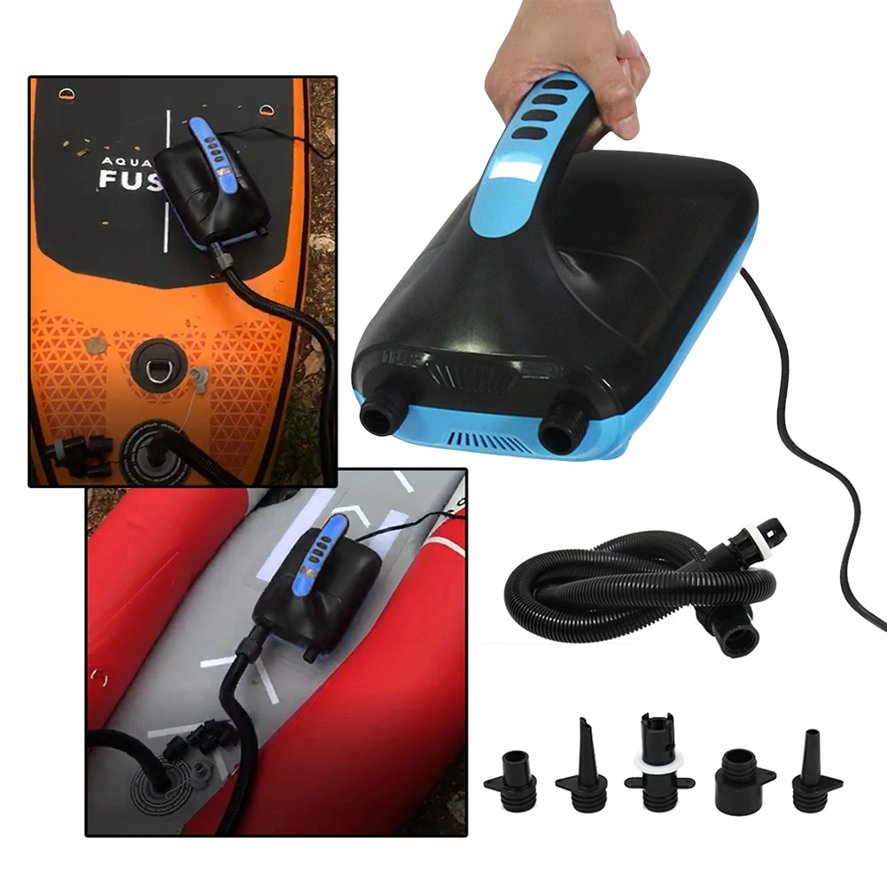 20PSI SUP Board Pump with Auto Shut Off Electric Air Pump LCD Display Portable Air Compressor for Inflatables Kayaks Boats
20PSI SUP Board Pump with Auto Shut Off Electric Air Pump LCD Display Portable Air Compressor for Inflatables Kayaks Boats