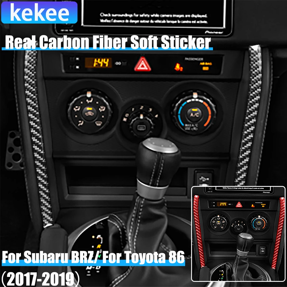 Real Carbon Fiber Car Accessories Center Console Strip Trim Cover Soft Sticker For Subaru BRZ Toyota 86 GT86 2017 2018 2019
Real Carbon Fiber Car Accessories Center Console Strip Trim Cover Soft Sticker For Subaru BRZ Toyota 86 GT86 2017 2018 2019